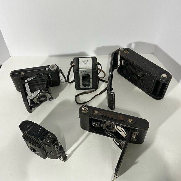 Vintage Camera Lot from early 1900s - Picture 2 of 12
